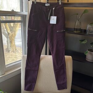 Pistola Skinny Pants in Deep Purple